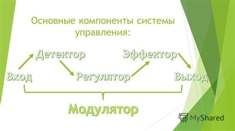 Основные компоненты системы управления изображением в электронном приборе