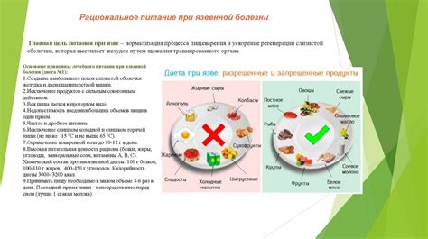 Основные принципы питания при болезни