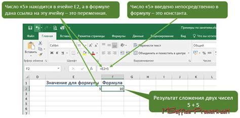 Основные принципы работы функций в Excel