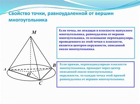 Основные свойства точки