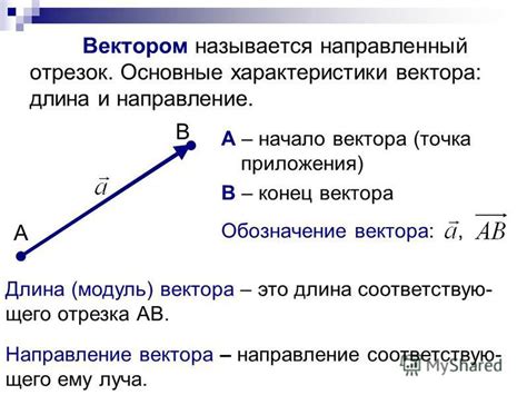 Основные характеристики вектора равнодействующей силы