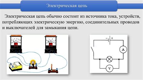 Основы электрической цепи для подключения нескольких светящихся диодов