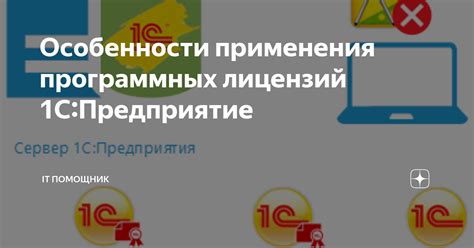 Особенности использования программных лицензий