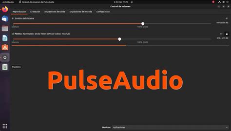 Остановка сервиса pulseaudio