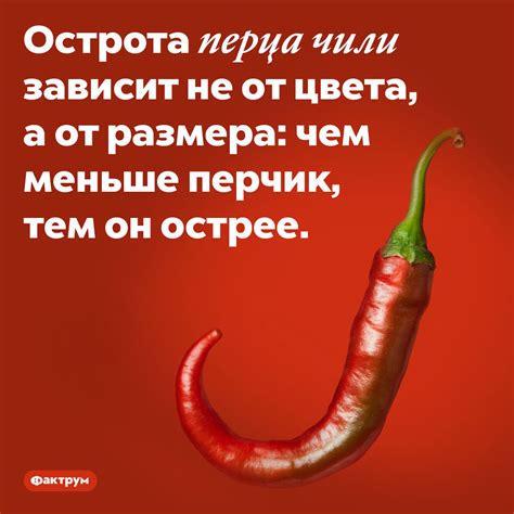 Острота перца чили