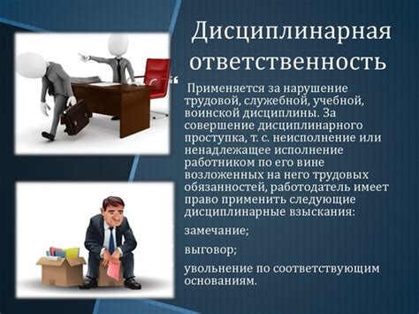 Ответственность персонала