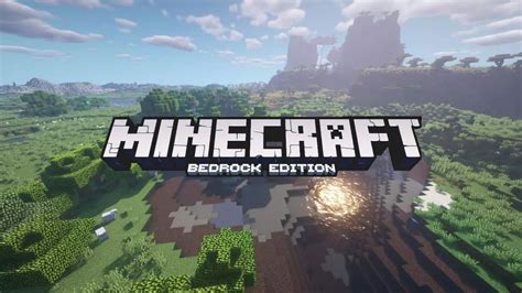 Открытие игры Minecraft Bedrock Edition