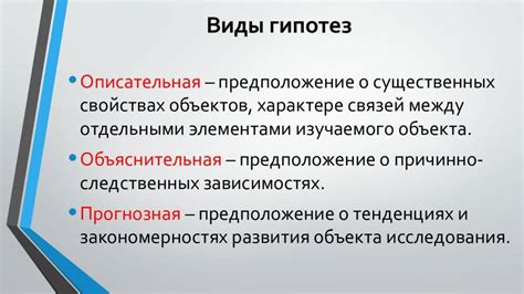 Отличие между гипотезой и теорией