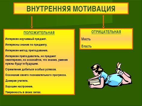 Отсутствие интереса и внутренней мотивации