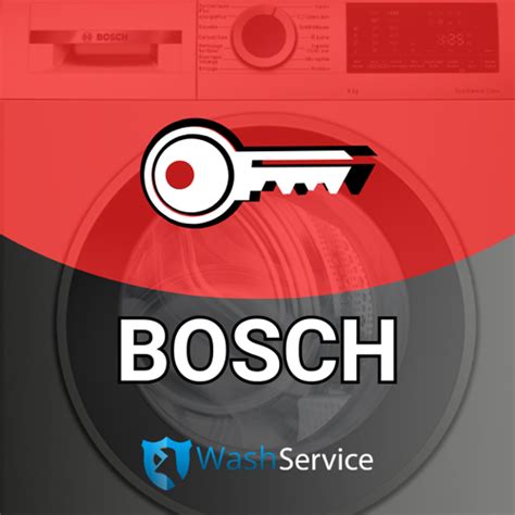 Ошибка в программном обеспечении стиральной машины Bosch и мигающий ключ