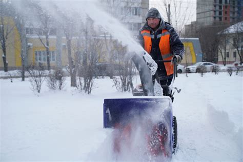 О чистке снега