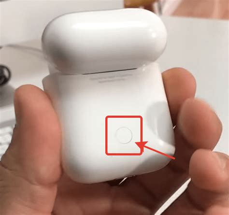 Перезагружаем AirPods