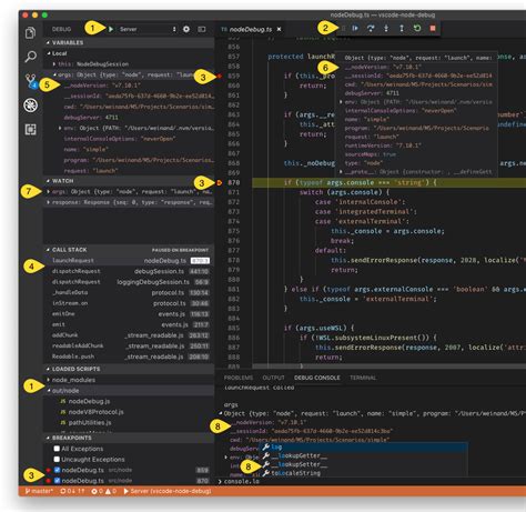 Плюсы и минусы отключения debugger в Visual Studio Code