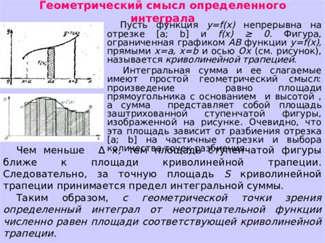 Плюсы и минусы разбиения интеграла