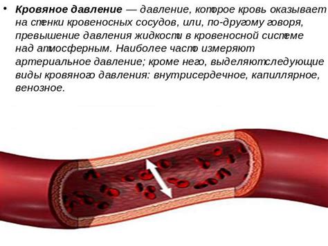 Повышенное давление в кровеносных сосудах
