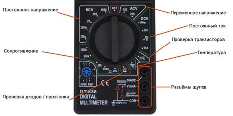 Подключение мультиметра к источнику энергии: принципы и руководство