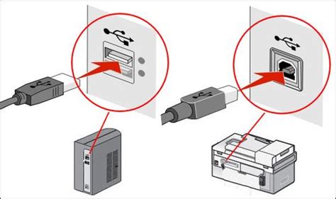 Подключение принтера к компьютеру через USB