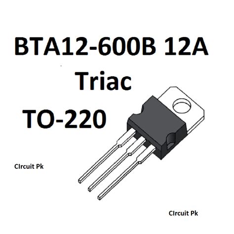 Подключение проводов к BTA12 600B