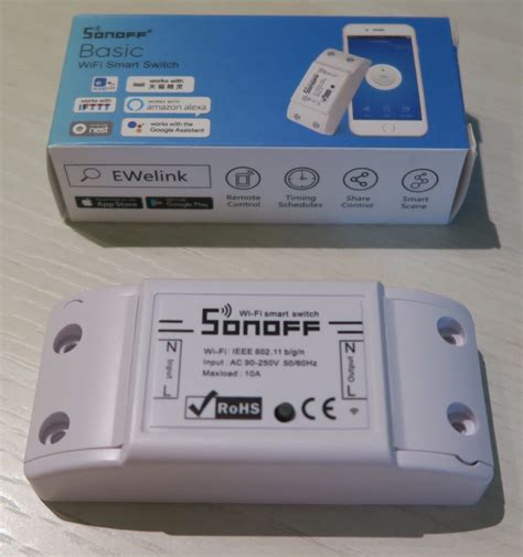 Подключение Sonoff Basic R2 к Wi-Fi