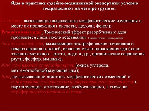 Популярные утверждения о яде