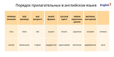 Порядок и правила