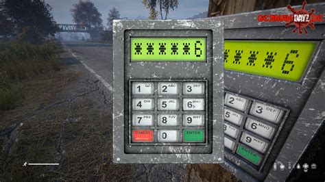 Правила безопасности при использовании codelock в Dayz