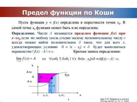 Предел последовательности по Коши