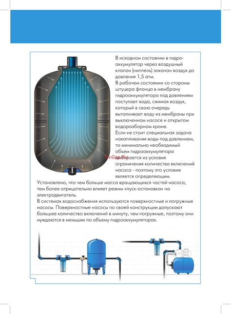 Преимущества использования гидроаккумулятора в системе водоснабжения