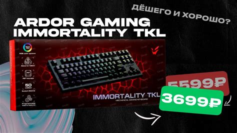 Преимущества использования Ardor Gaming Immortality Pro