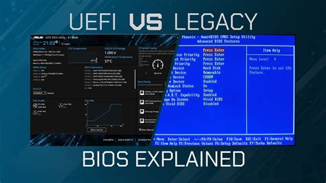 Преимущества и новшества UEFI по сравнению с классическими системами запуска