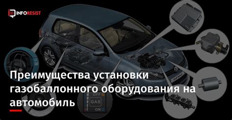 Преимущества установки газобаллонного оборудования