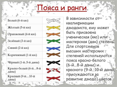 Признаки коричневого пояса в тхэквондо