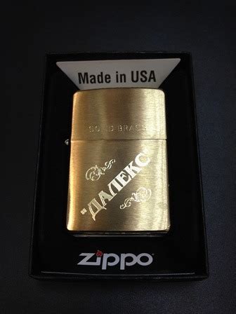 Применение топливных камней в зажигалках Zippo