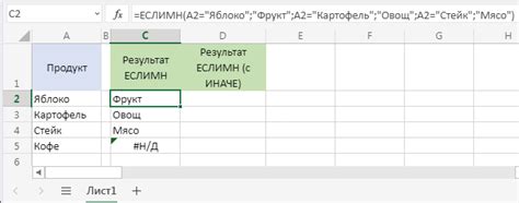 Примеры использования функции еслимн