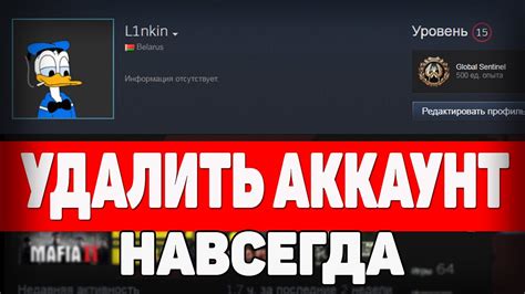 Причины удаления аккаунта в Steam и его потенциальные последствия