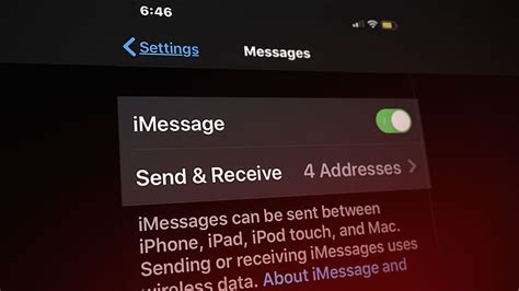 Проблемы при настройке iMessage на Теле2