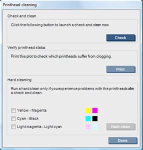 Проверка и очистка печатающих головок устройства HP для получения качественной печати