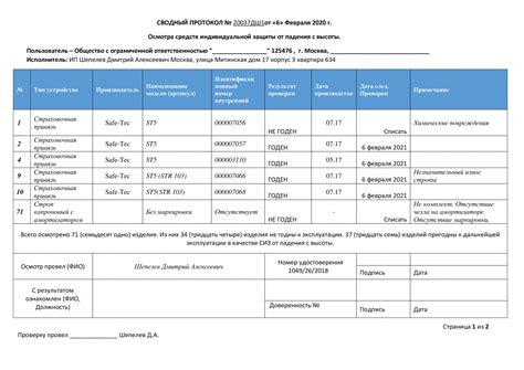 Проверка на механические повреждения