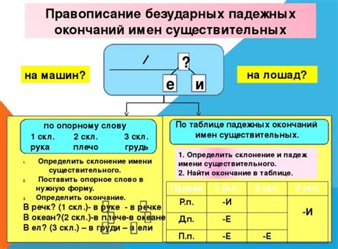 Проверка существительного