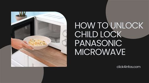 Простые шаги для отключения функции child lock на микроволновке Panasonic