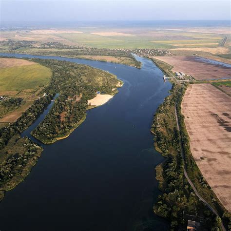 Протекание реки Дон