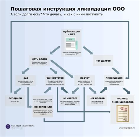 Процедура ликвидации и возможность продолжения деятельности