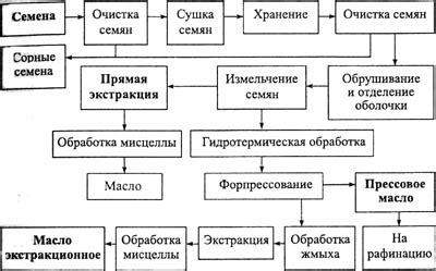 Процесс изготовления масла