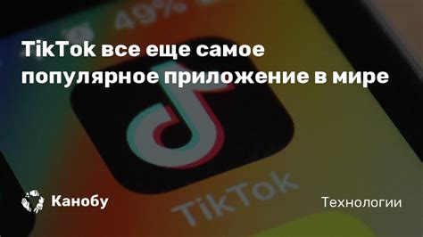 Про популярное приложение TikTok