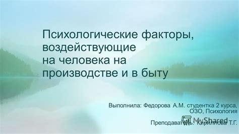 Психологические факторы, воздействующие на наши предпочтения