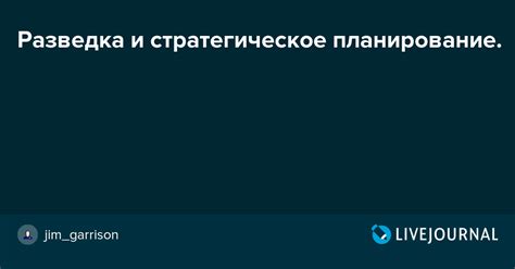 Разведка и стратегическое планирование на основе данных, полученных через обзорные приборы