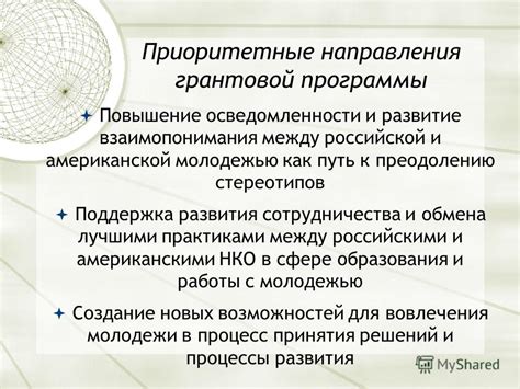 Развитие взаимопонимания