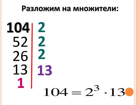 Разложение числа 121 на множители