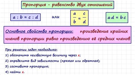 Размер и пропорции