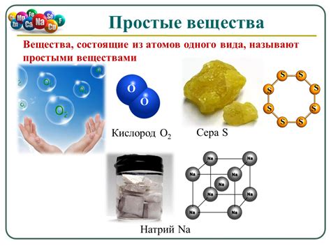 Разнообразие атомов и форм вещества